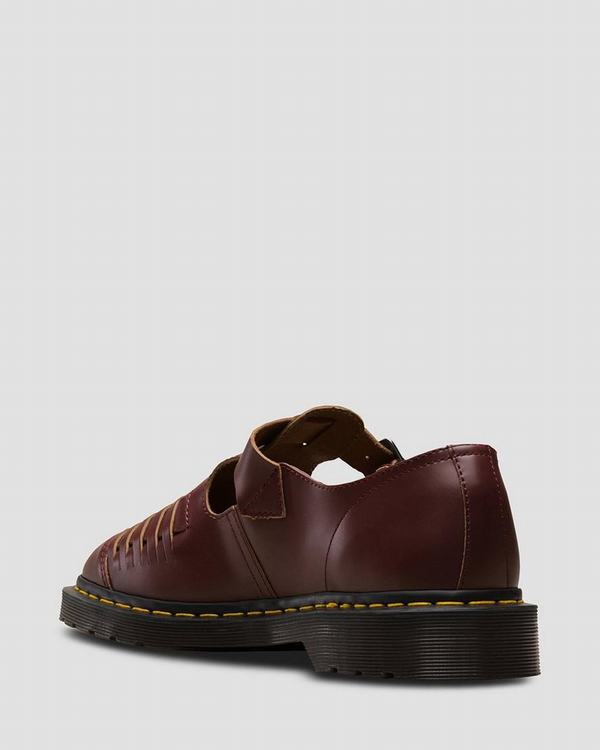 Dr Martens Dámské Polobotky Mica Archive Vínové, CZ-897240